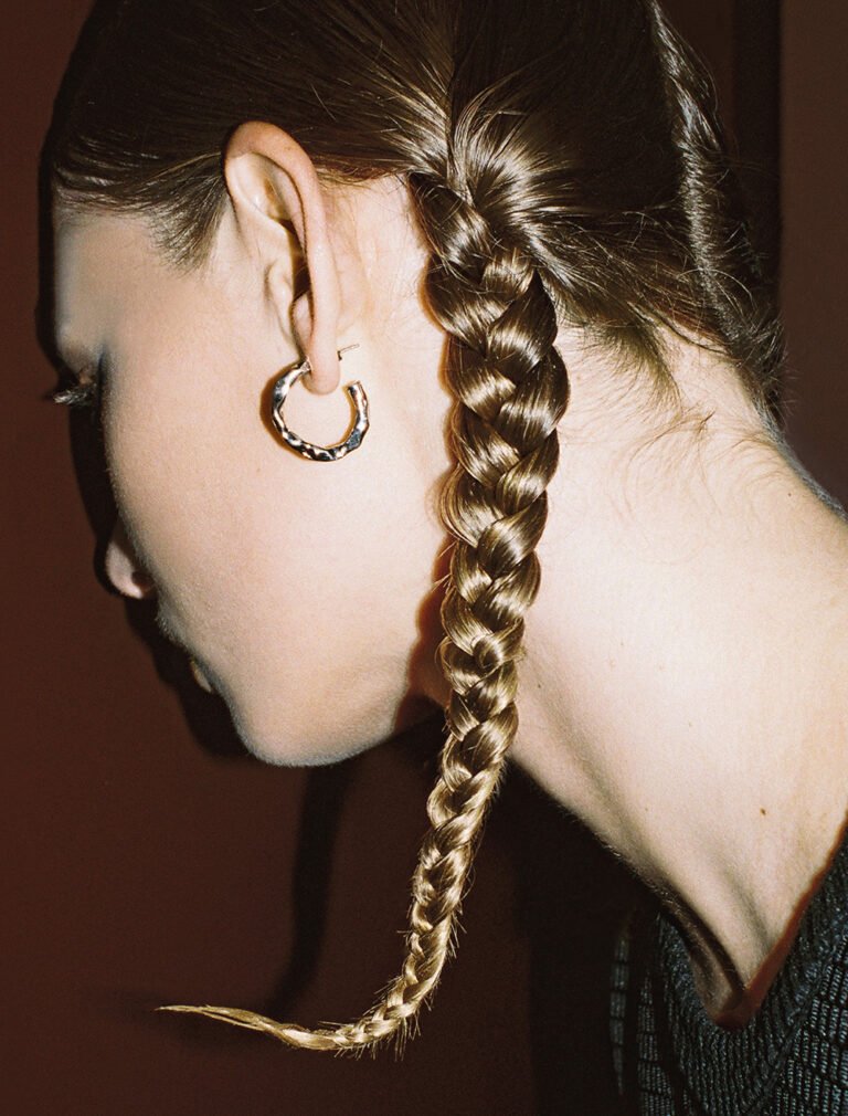 Braided hair photograph